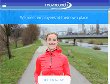 Tablet Screenshot of movecoach.com